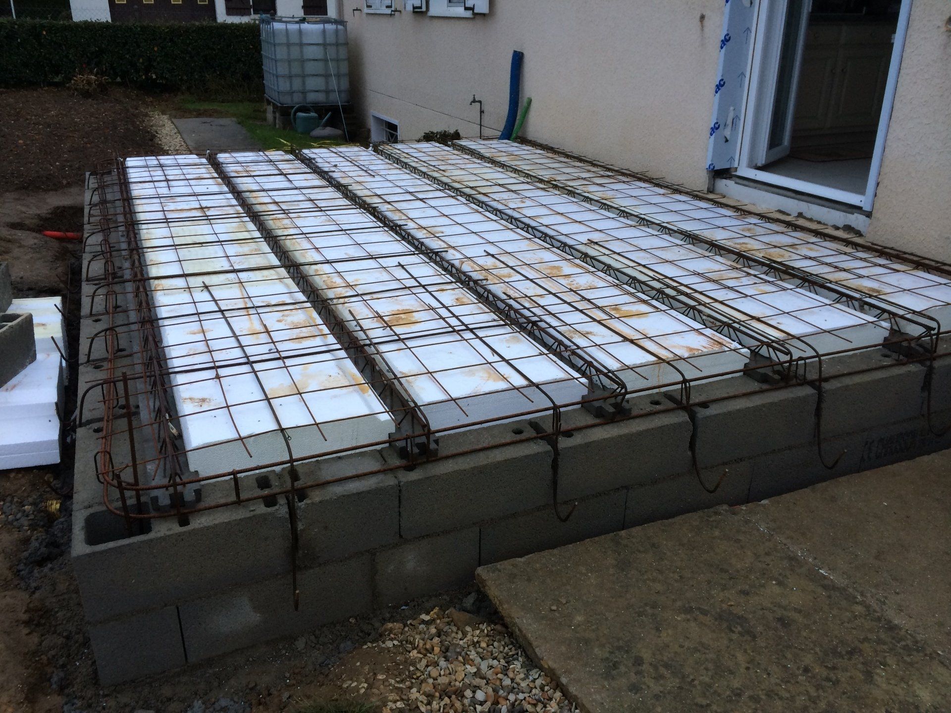 Travaux de maçonnerie