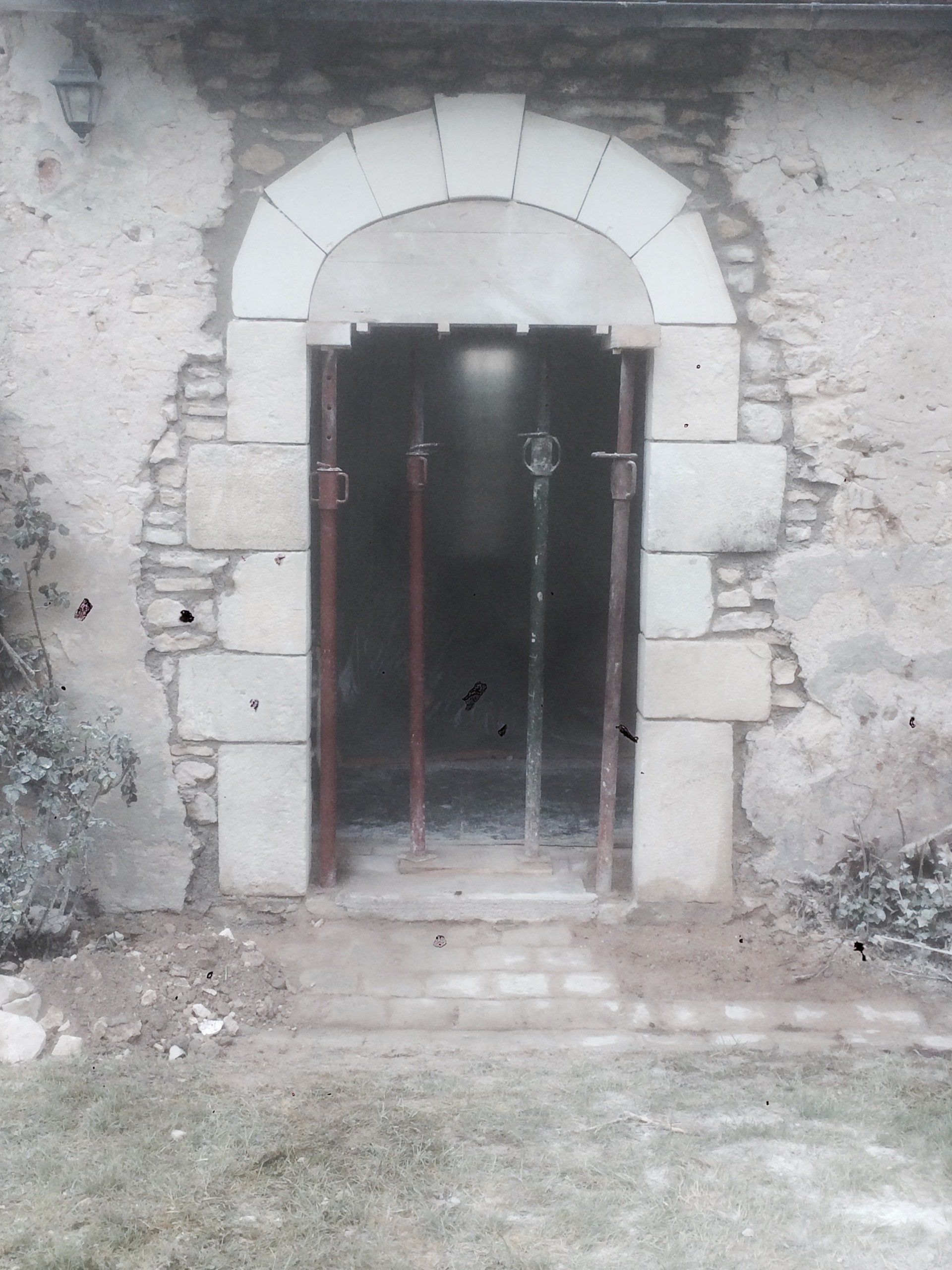 Travaux de maçonnerie - création d'ouverture