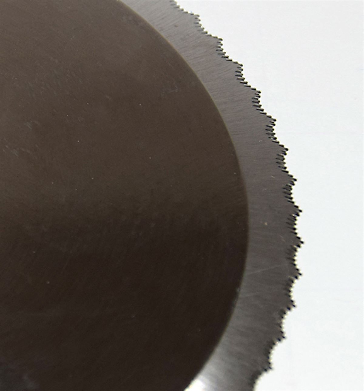 Kreismesser mit Zackenwelle (Verzahnungsdetails)