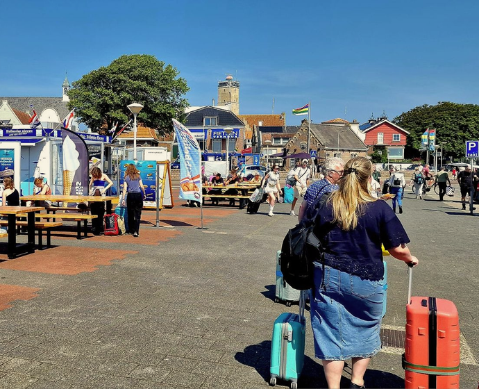 Aankomst Terschelling