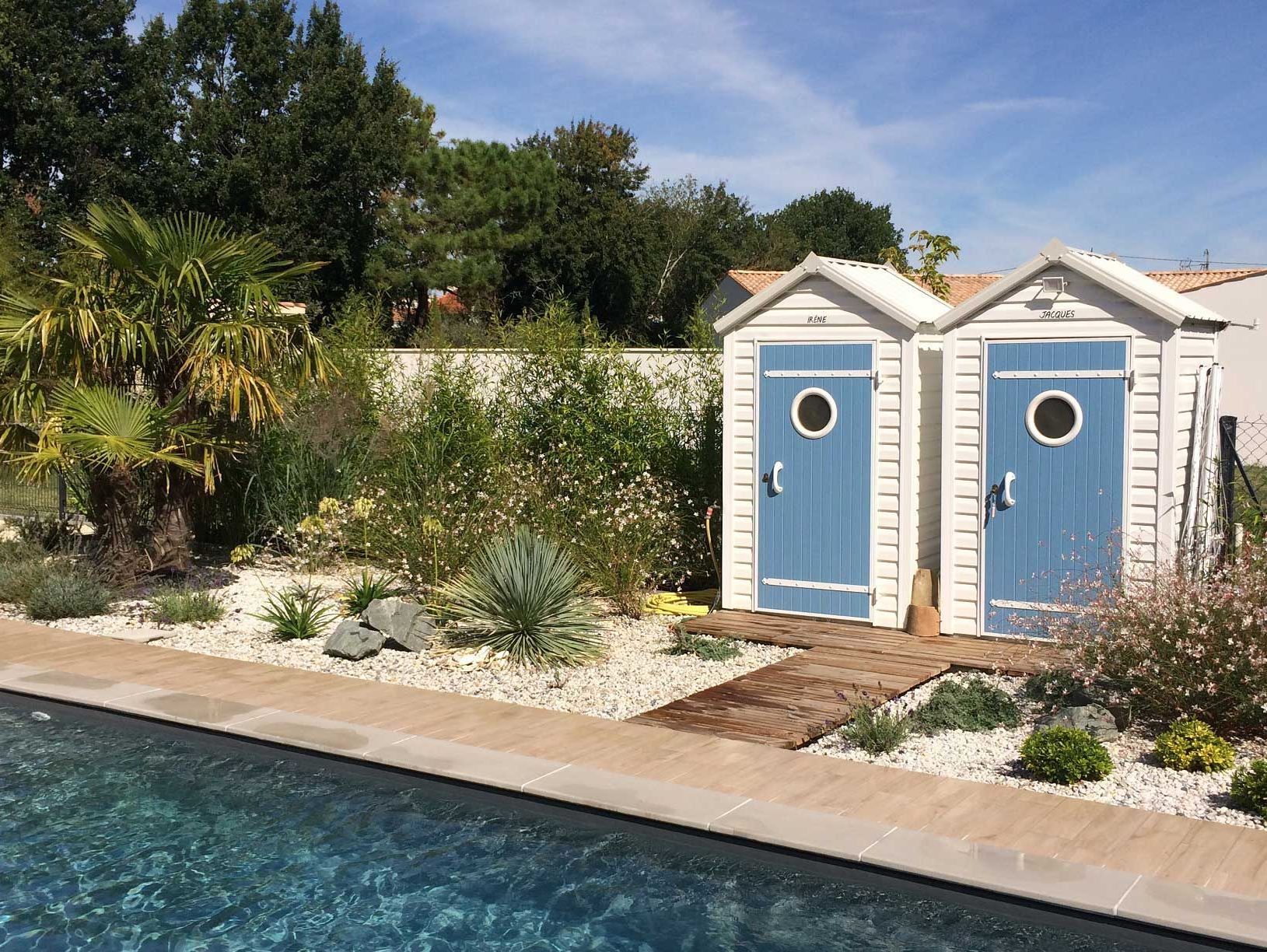 Grangier Group – cabanon jardin cabine plage- Bulle-La Gruyère-La Glâne