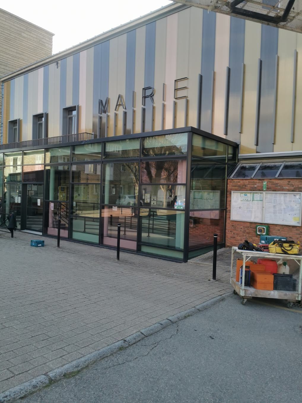 Façade d'une mairie