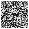 Code QR noir et blanc sur fond blanc