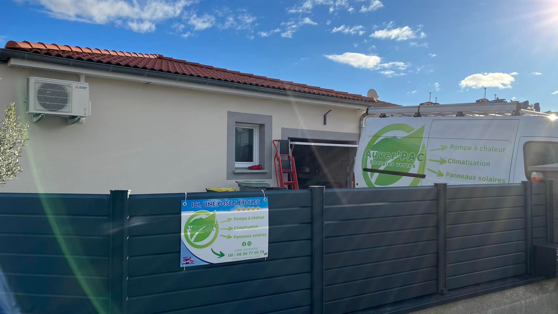 Chantier de l'entreprise