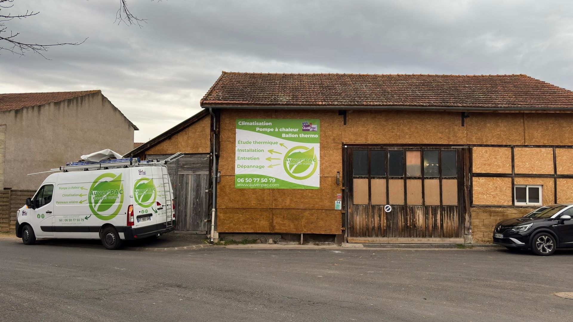 Dépôt de l'entreprise