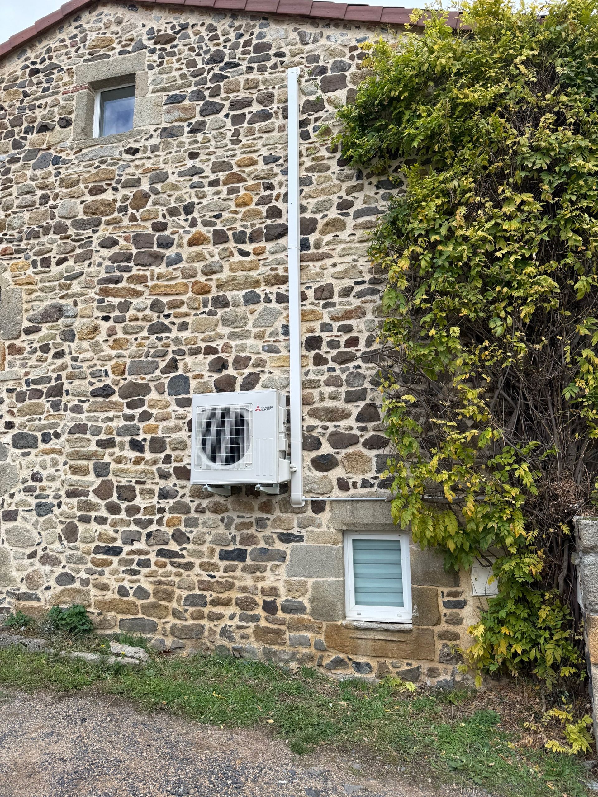 bloc extérieur de pompe à chaleur