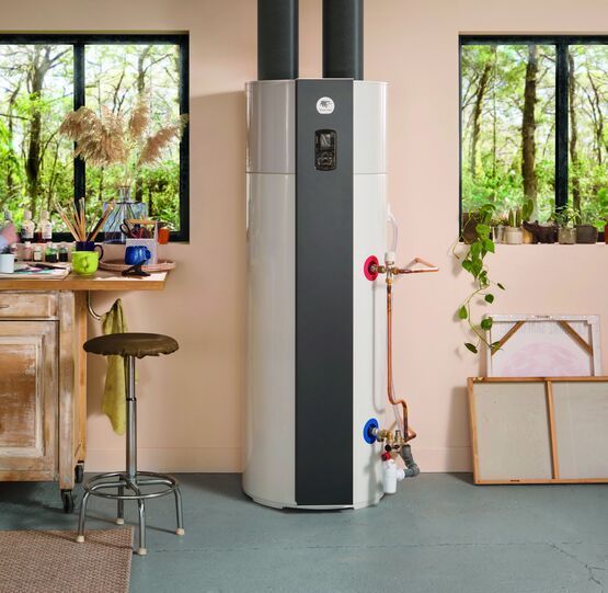 Ballon thermodynamique dans une salle d'eau