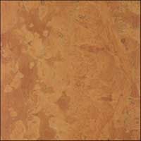 Braune, strukturierte Fliese mit abstrakten, wirbelnden Mustern.