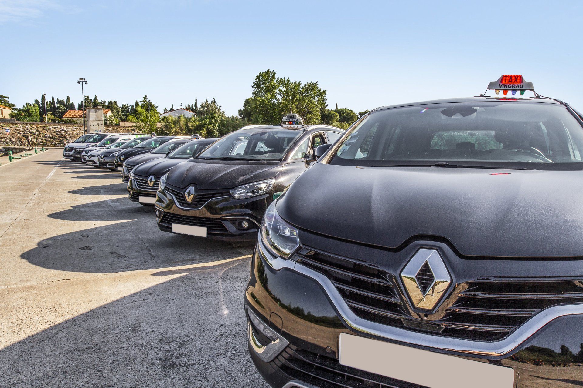 notre flotte de taxis