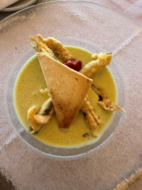 Une entrée du restaurant.