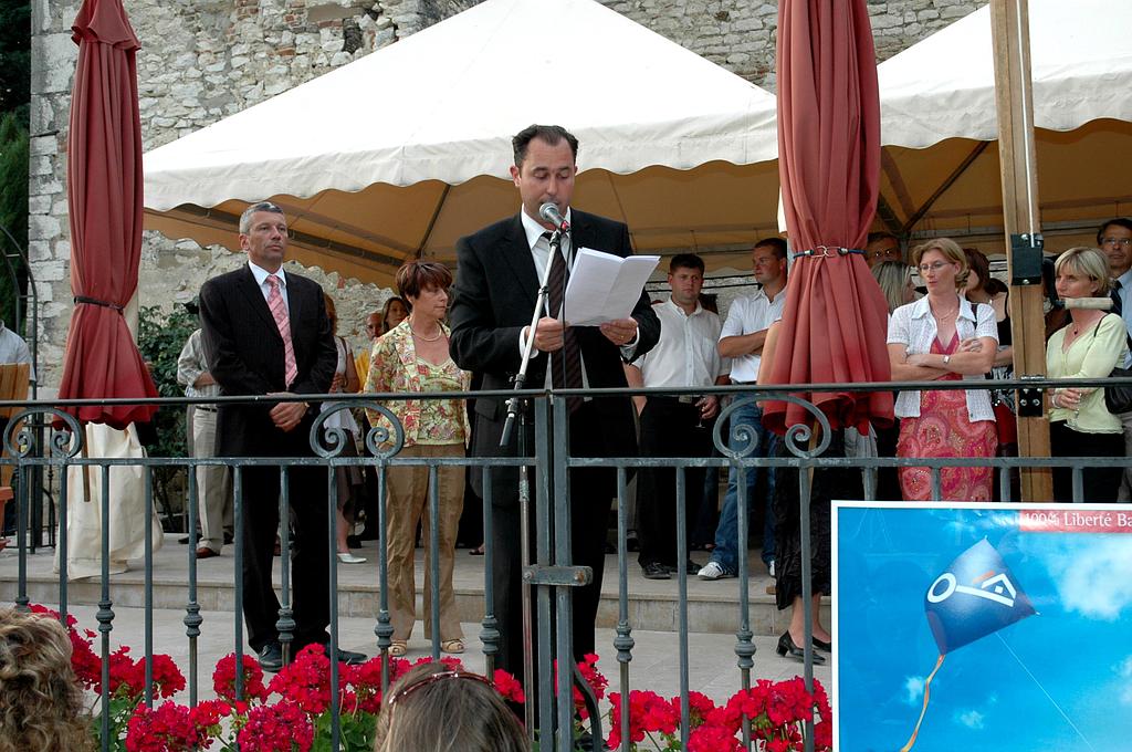 Photographe, Auvergne Reportage Chantal Gayaud discours de réunion 