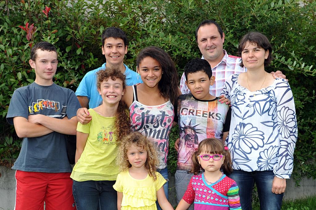 Portrait de famille, Auvergne Reportage Chantal Gayaud