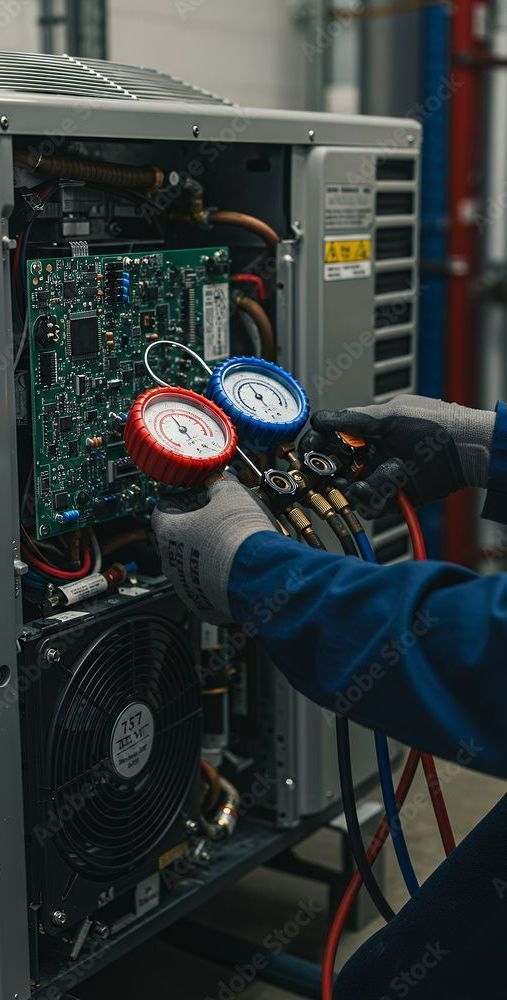 Vérification de pompe à chaleur