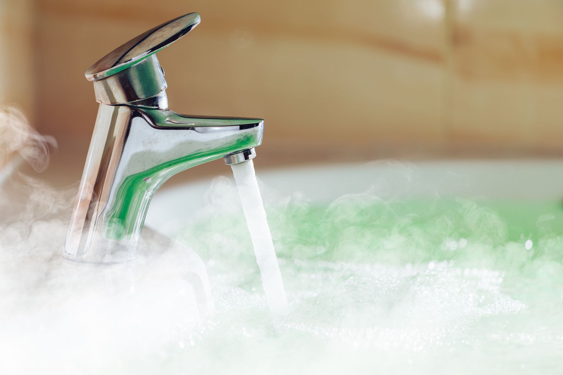 Eau très chaude