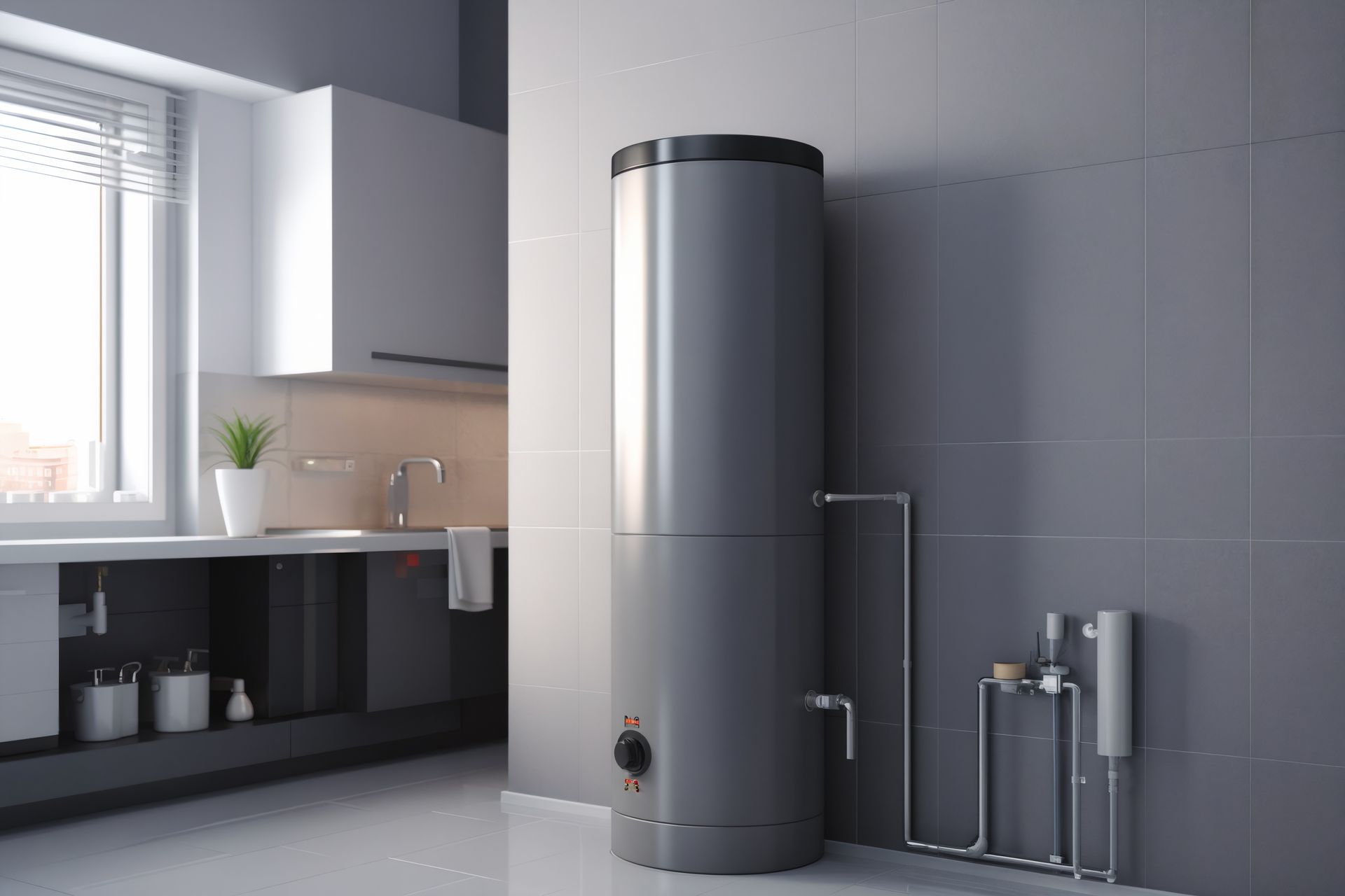 Chauffe-eau thermodynamique installé