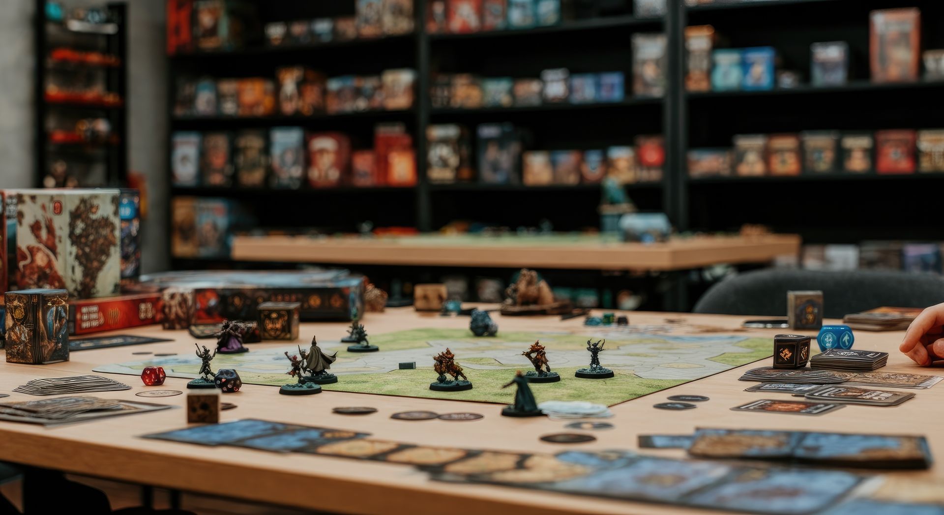 Boutique de jeux de société