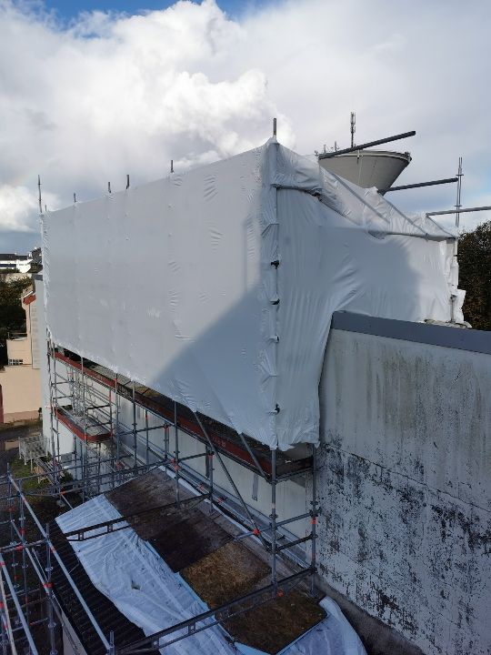 Thermobâchage Echafaudage