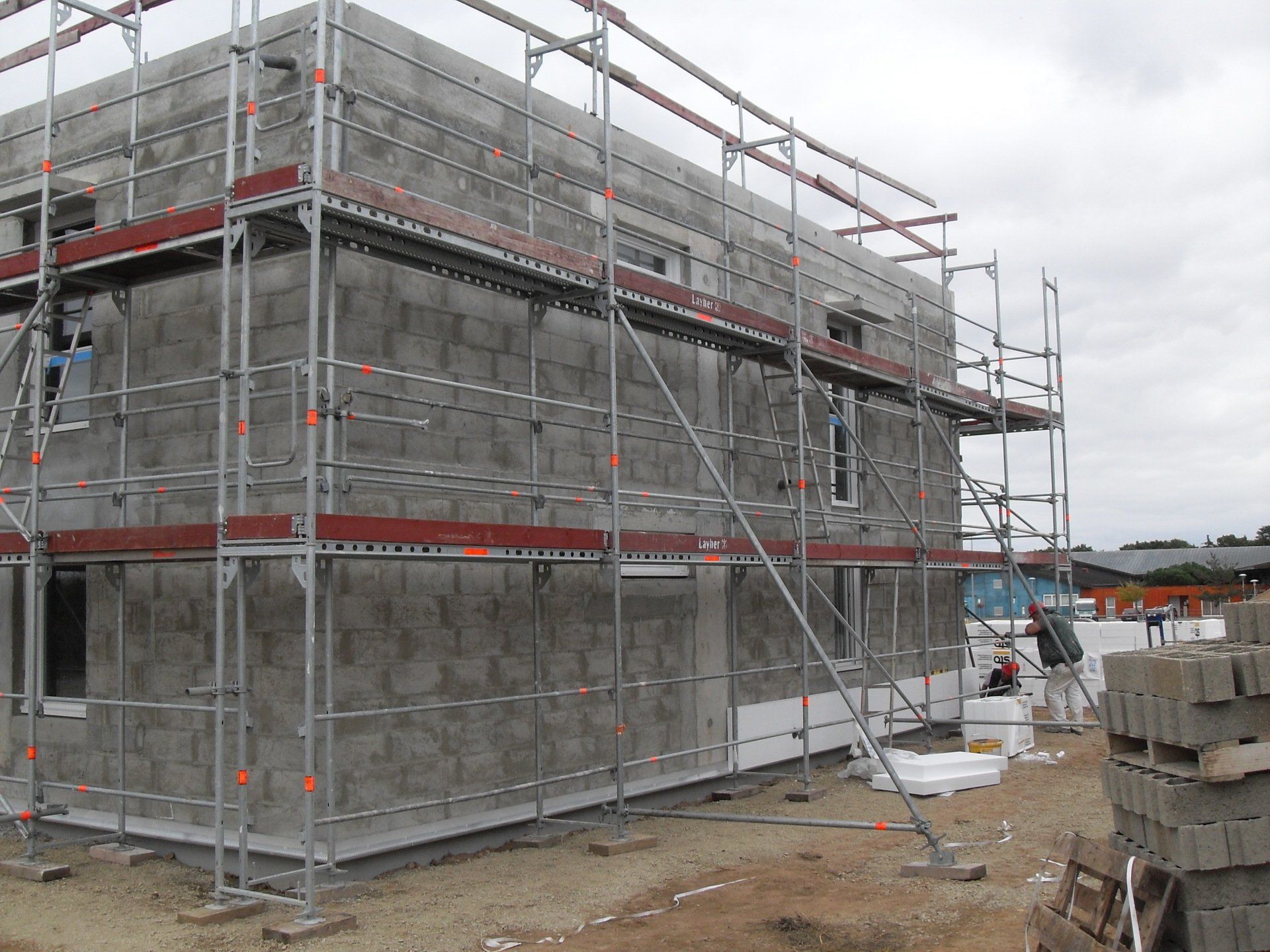 Échafaudage de façades