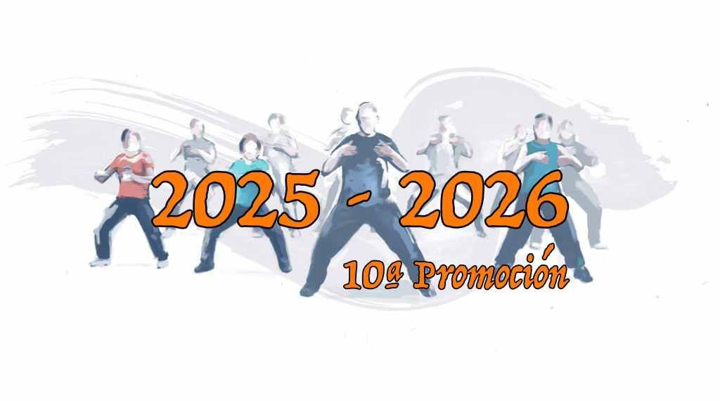 Personas en pose de baile con los números 