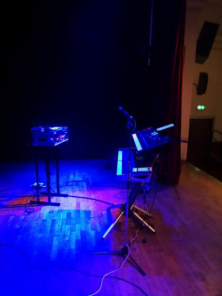 Alleinunterhalter Rolf Kuhn - Bühne