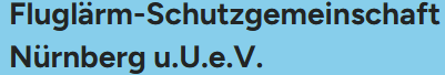 Fluglärm-Schutzgemeinschaft Nürnberg u.U.e.V.-logo