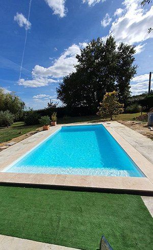 Construction de piscine traditionnelle