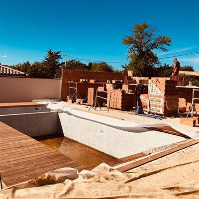 construction d'un pool house