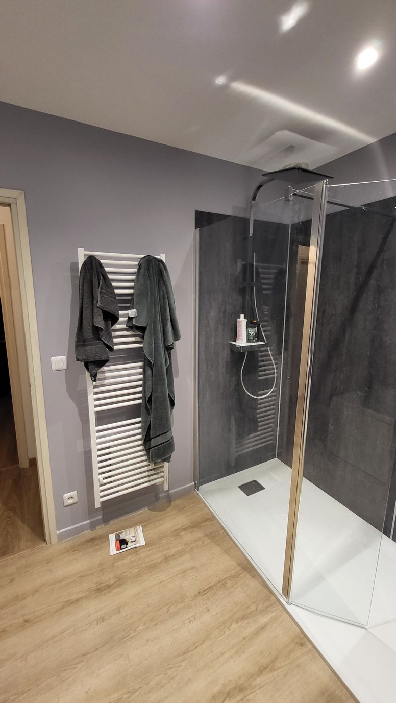 Rénovation d'une douche