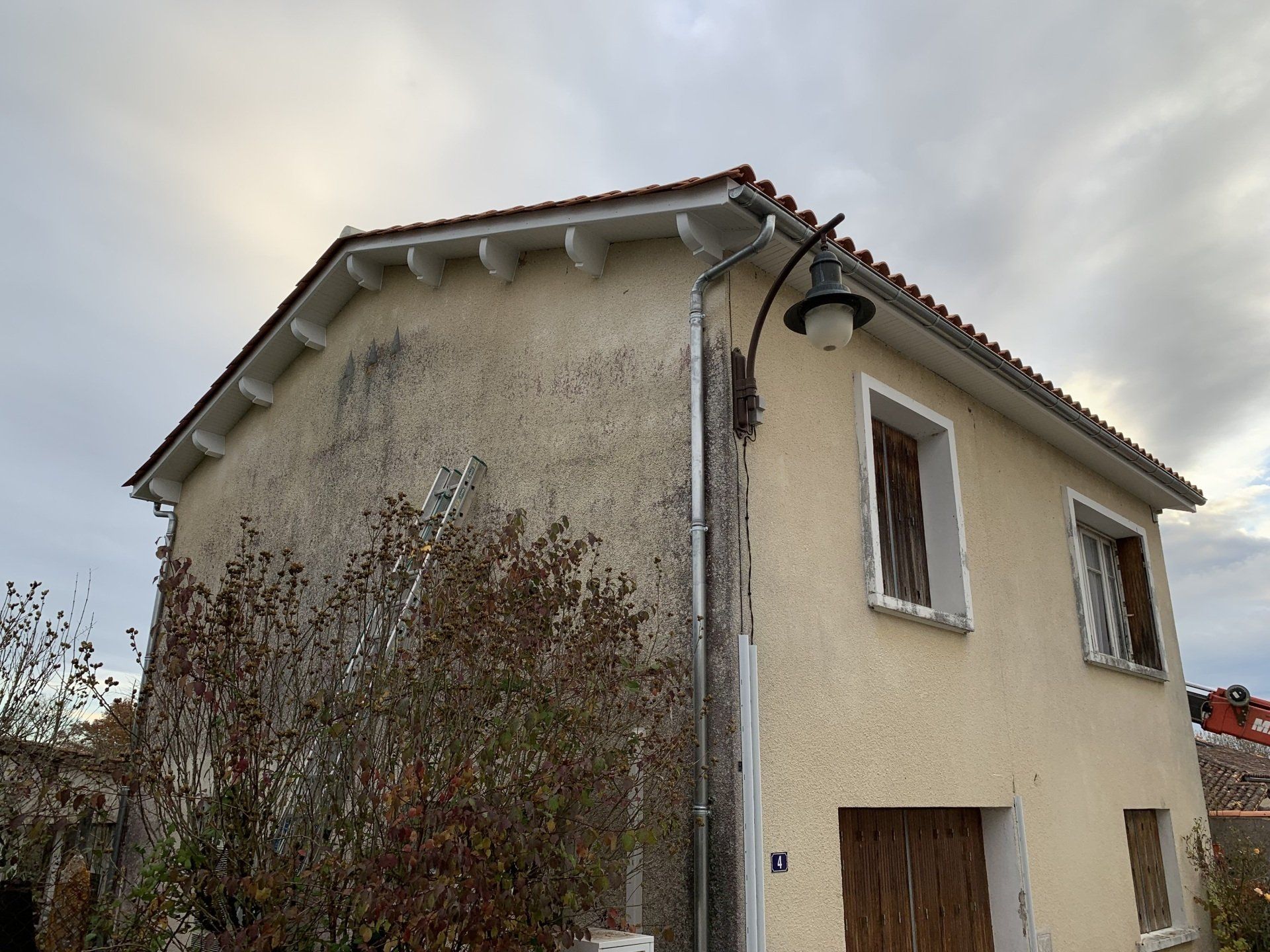 Façade avant refaite