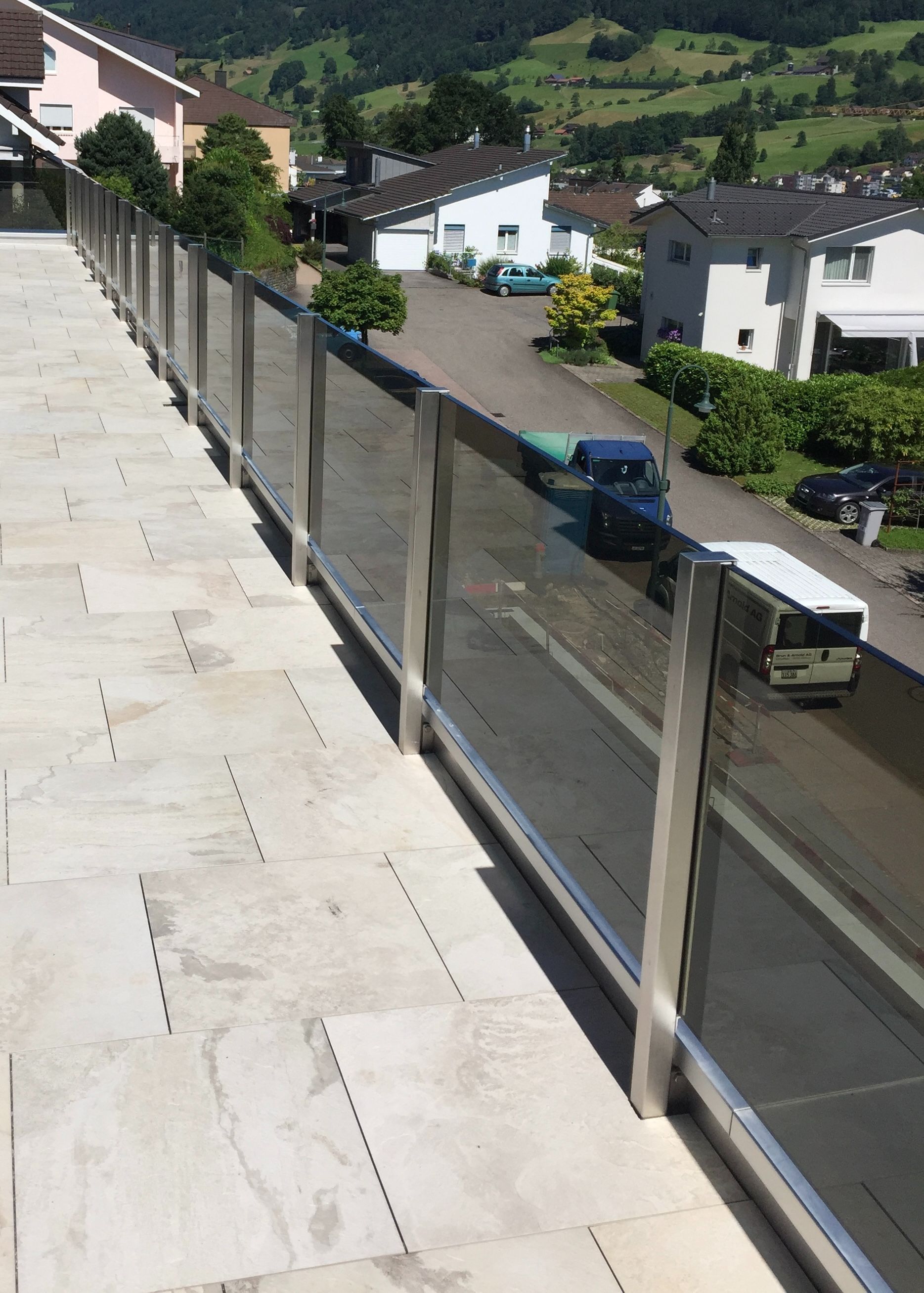 Glasgeländer - Brun & Arnold AG - Ebikon