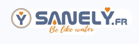 Un logo pour une entreprise appelée sanely.fr