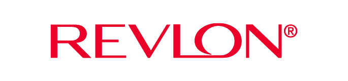 Logo de l'entreprise Revlon, représentant un partenaire du salon de coiffure