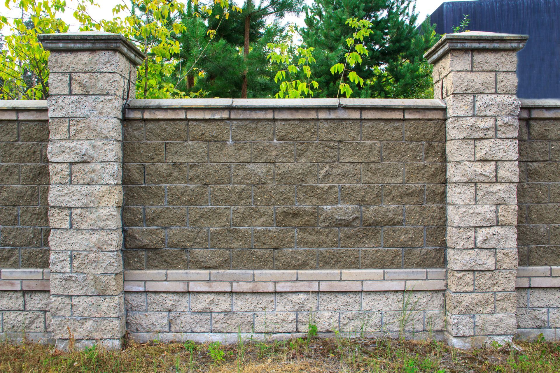Photo d'un mur de clôture en pierre