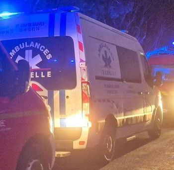 Ambulances stationnées 