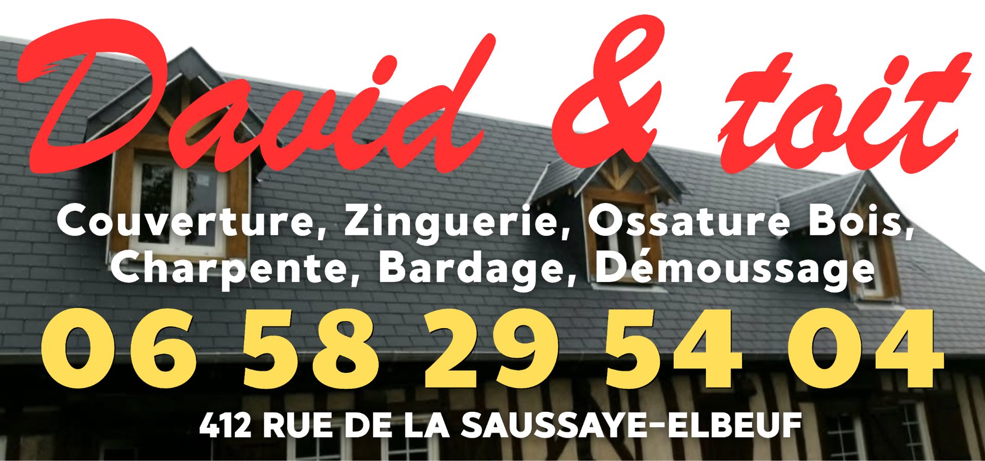 Carte de visite de David & Toit