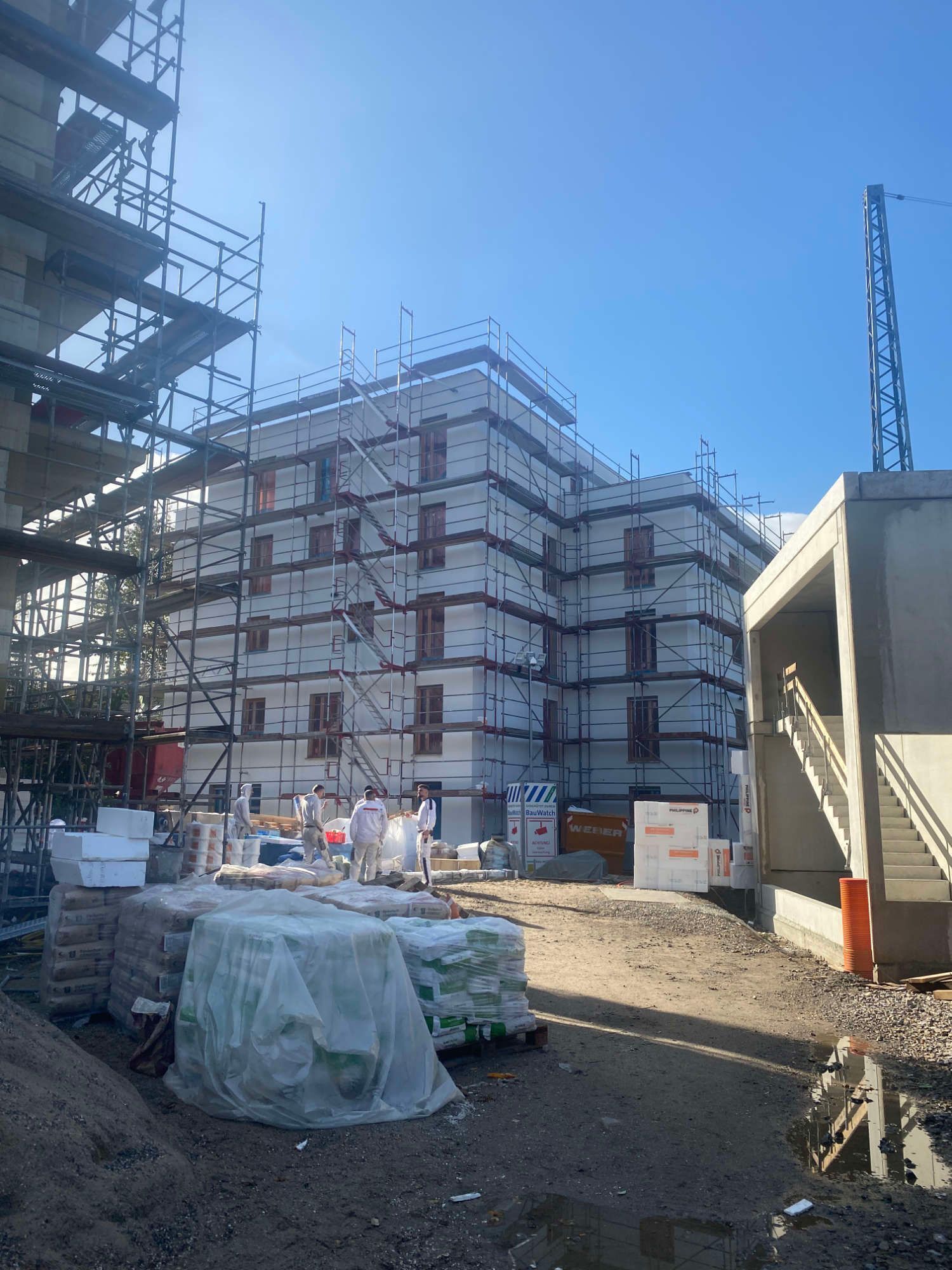 Marsilius Malerexpress Fassadenarbeit