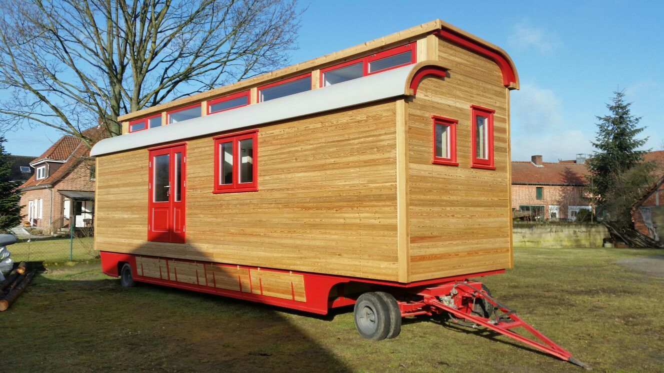 Tiny House Echem Der Holzwerker Einseitiger Oberlichtwagen