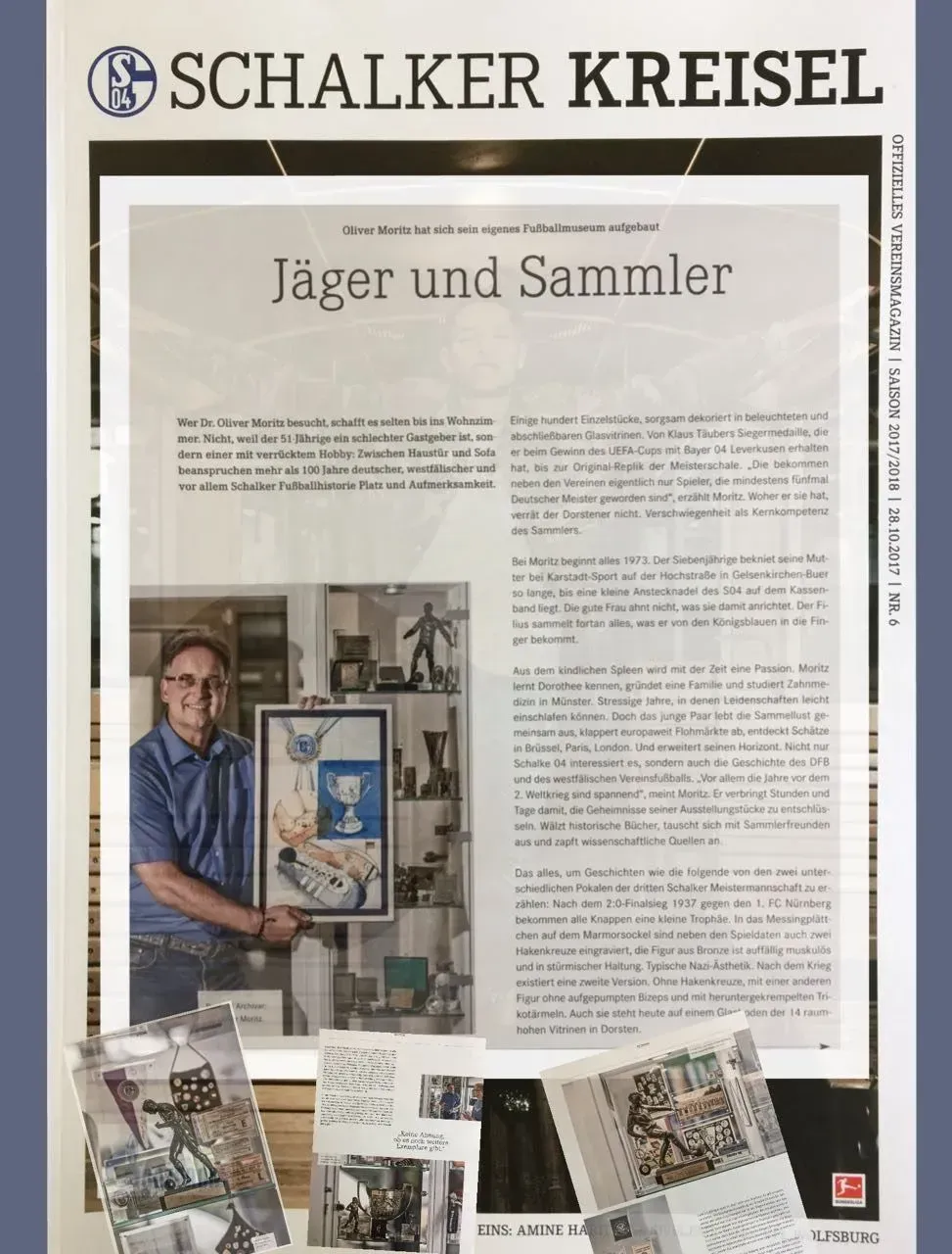 Anzeige Jäger und Sammler im Schalker Kreisel