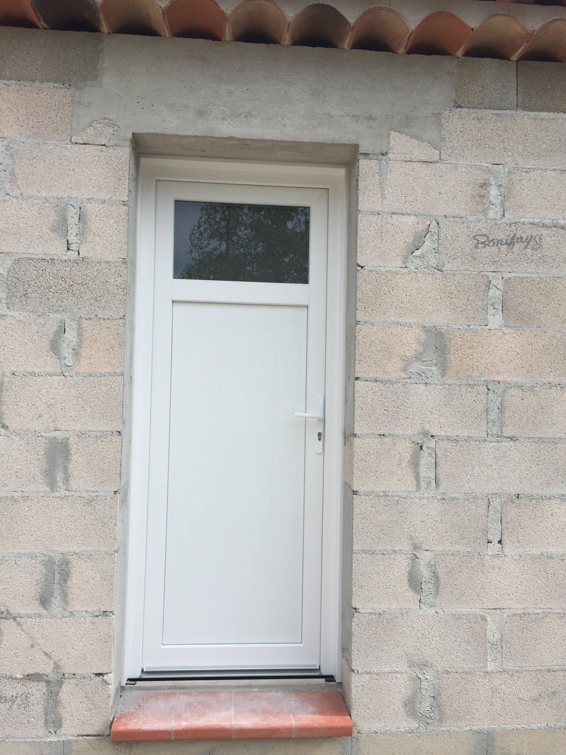 Porte de service PVC