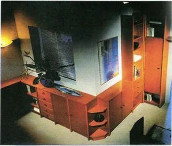 Maßangefertigte Möbel Ecken und Winkel