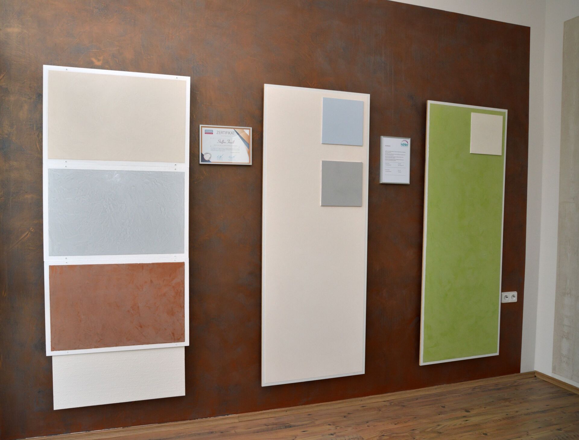 Wand Galerie Ausstellung Köhler Maler u. Lackier GmbH & Co KG