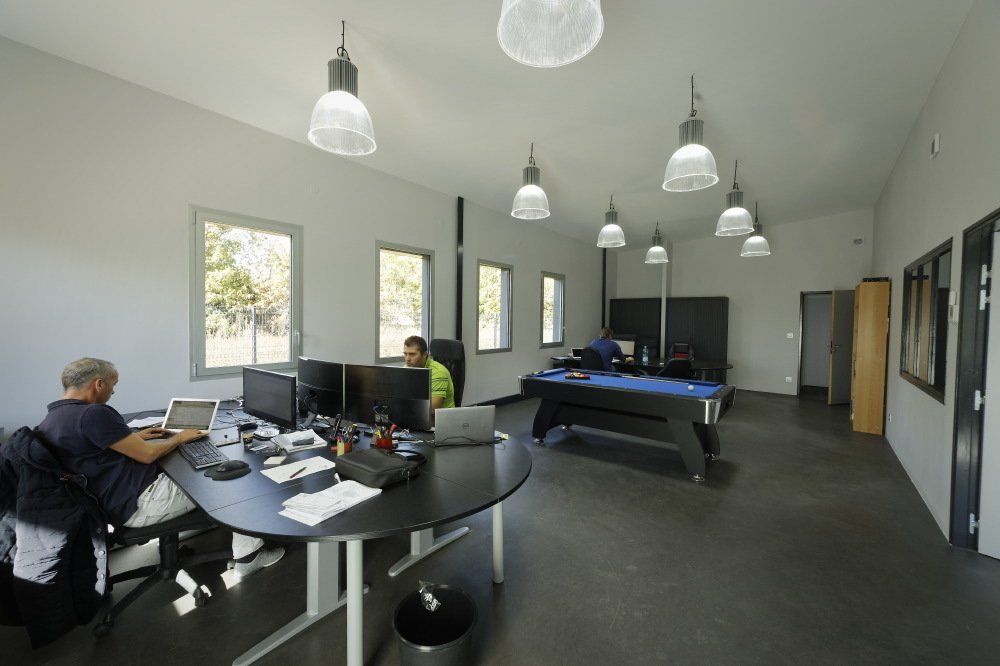 Bureau d’ingénierie espace de travail