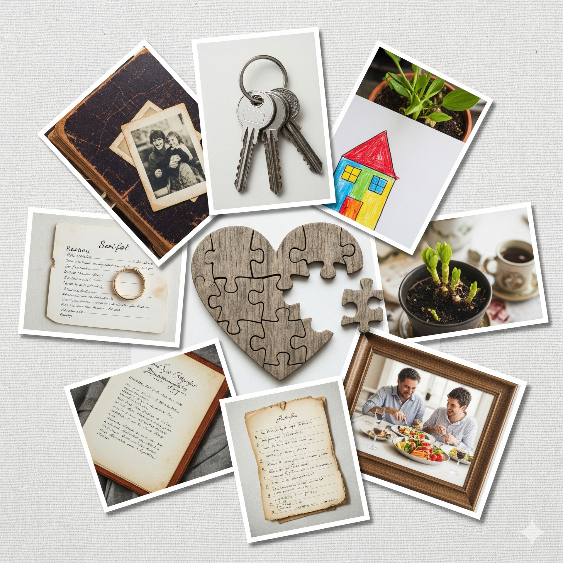 Personas en círculo, con las manos entrelazadas, en un entorno de grupo de apoyo; expresiones neutrales, iluminación suave.