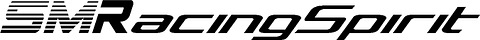 Un logotipo en blanco y negro que representa el espíritu de las carreras.