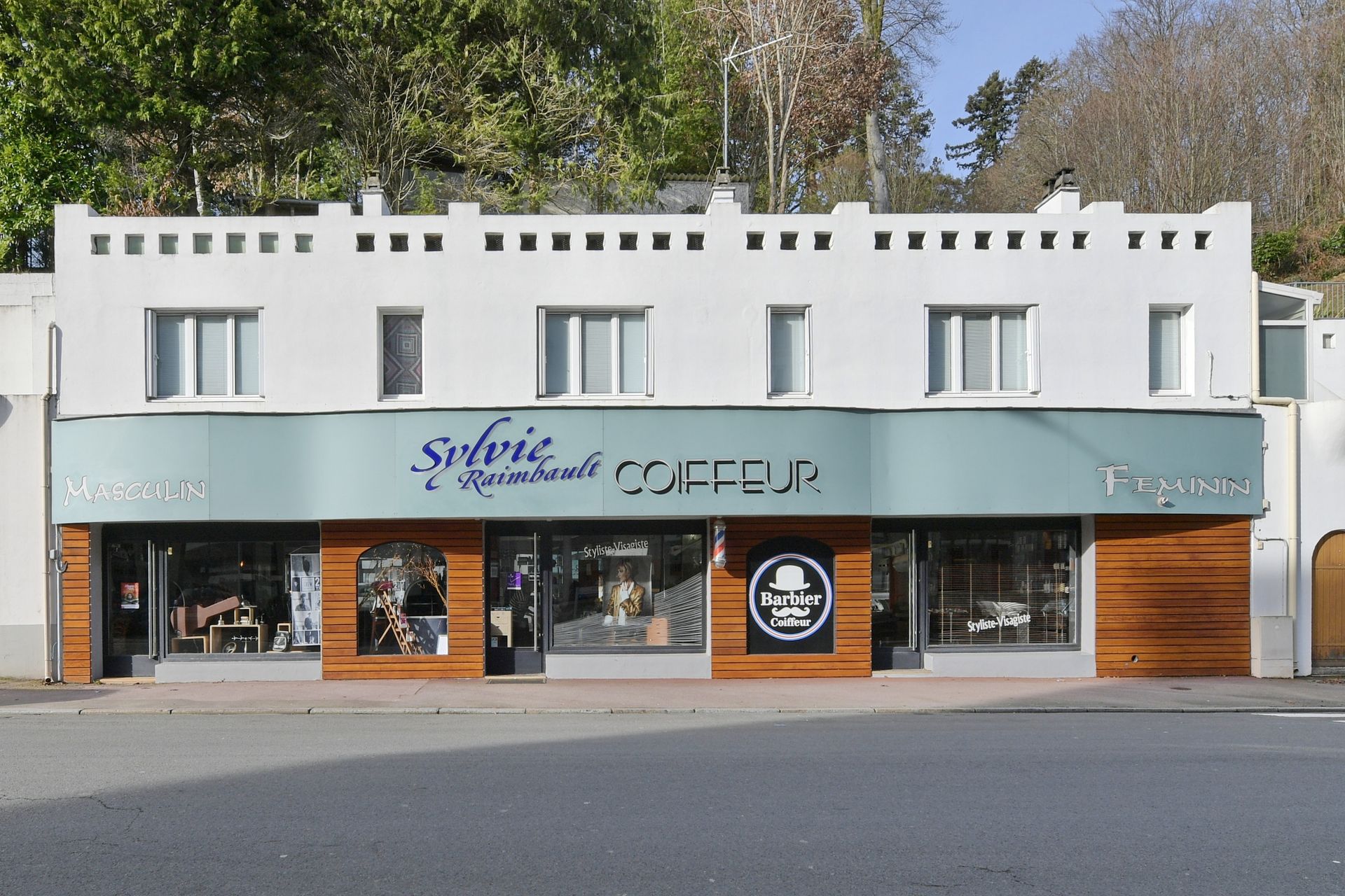 Le salon de coiffure