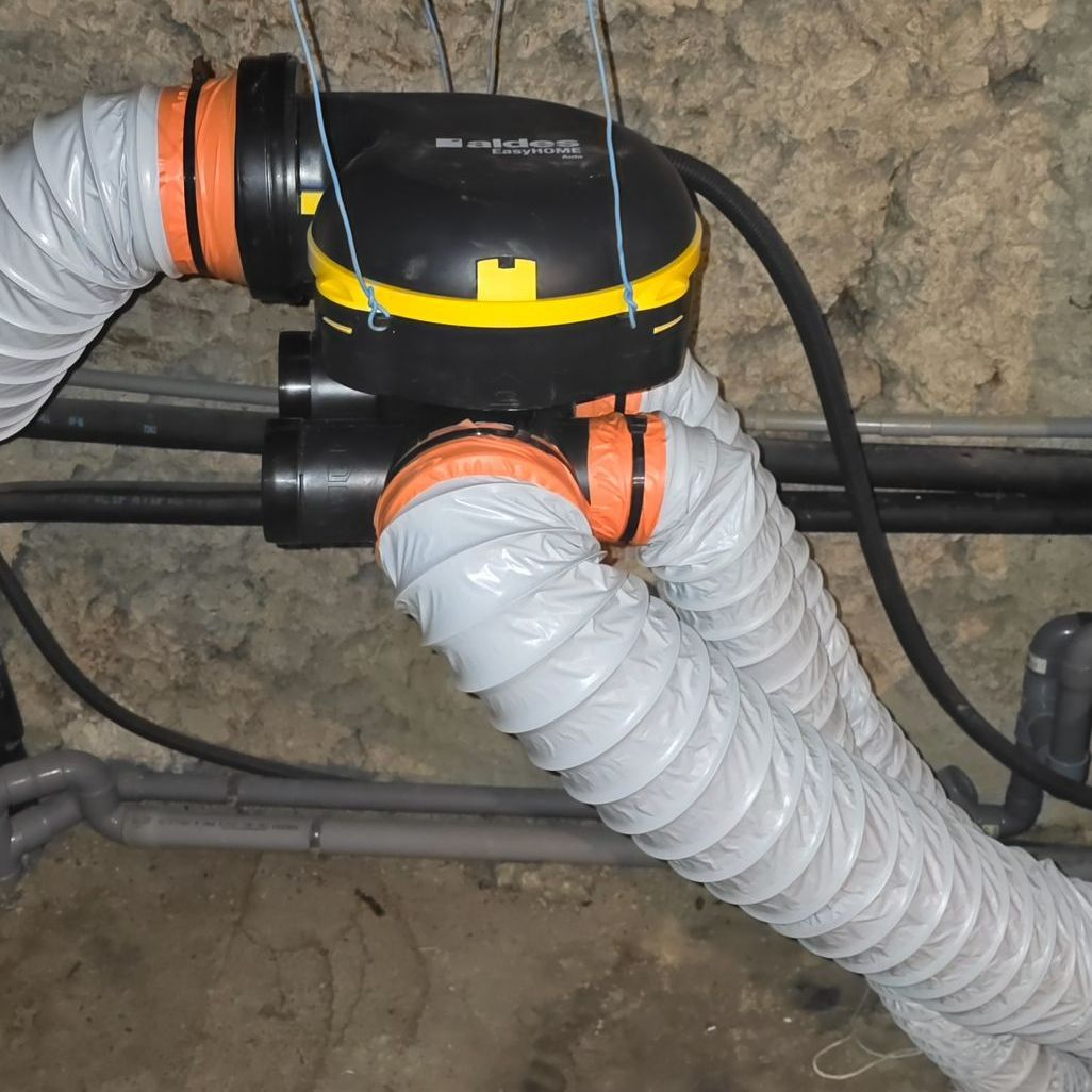 Installation d'une ventilation simple flux pour la VMC