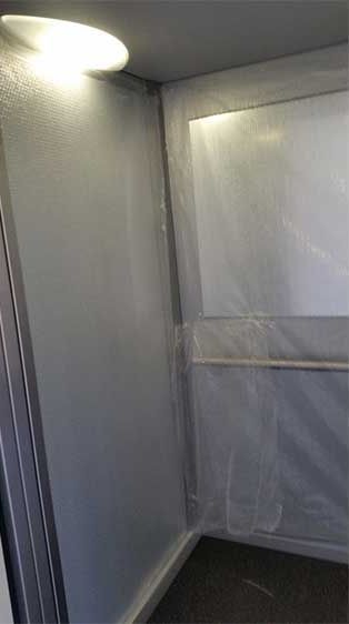 Türen abgedeckt Umzug