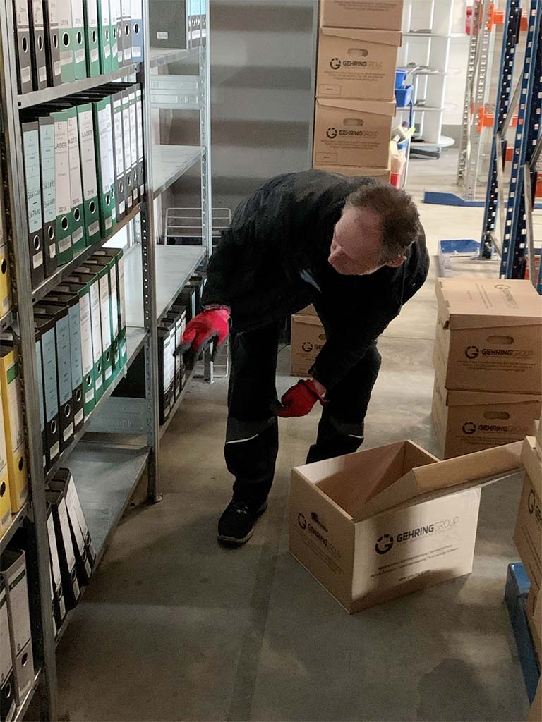 Einpackservice Umzug Spedition Hirsch