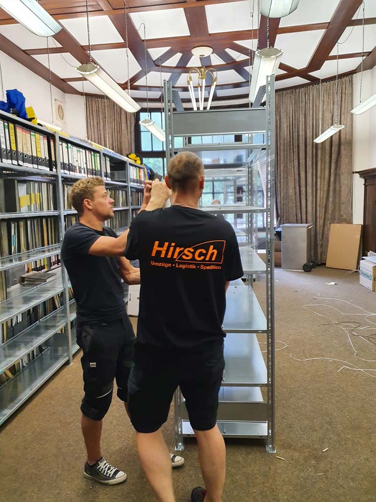 Gewerbe Industrie Umzüge Spedition Hirsch