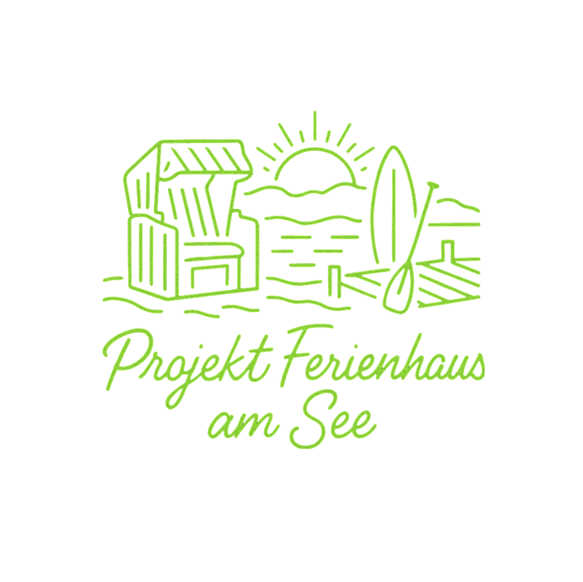 Unser Logo Projekt Ferienhaus am See